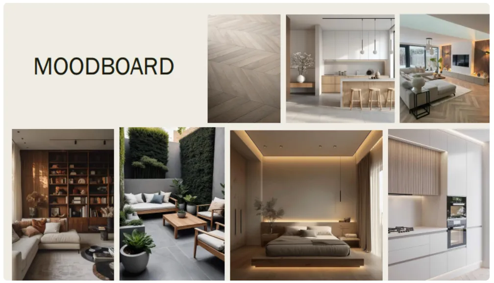 moodboard woning splitsen paal